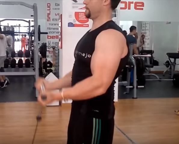 entrenamiento para brazo